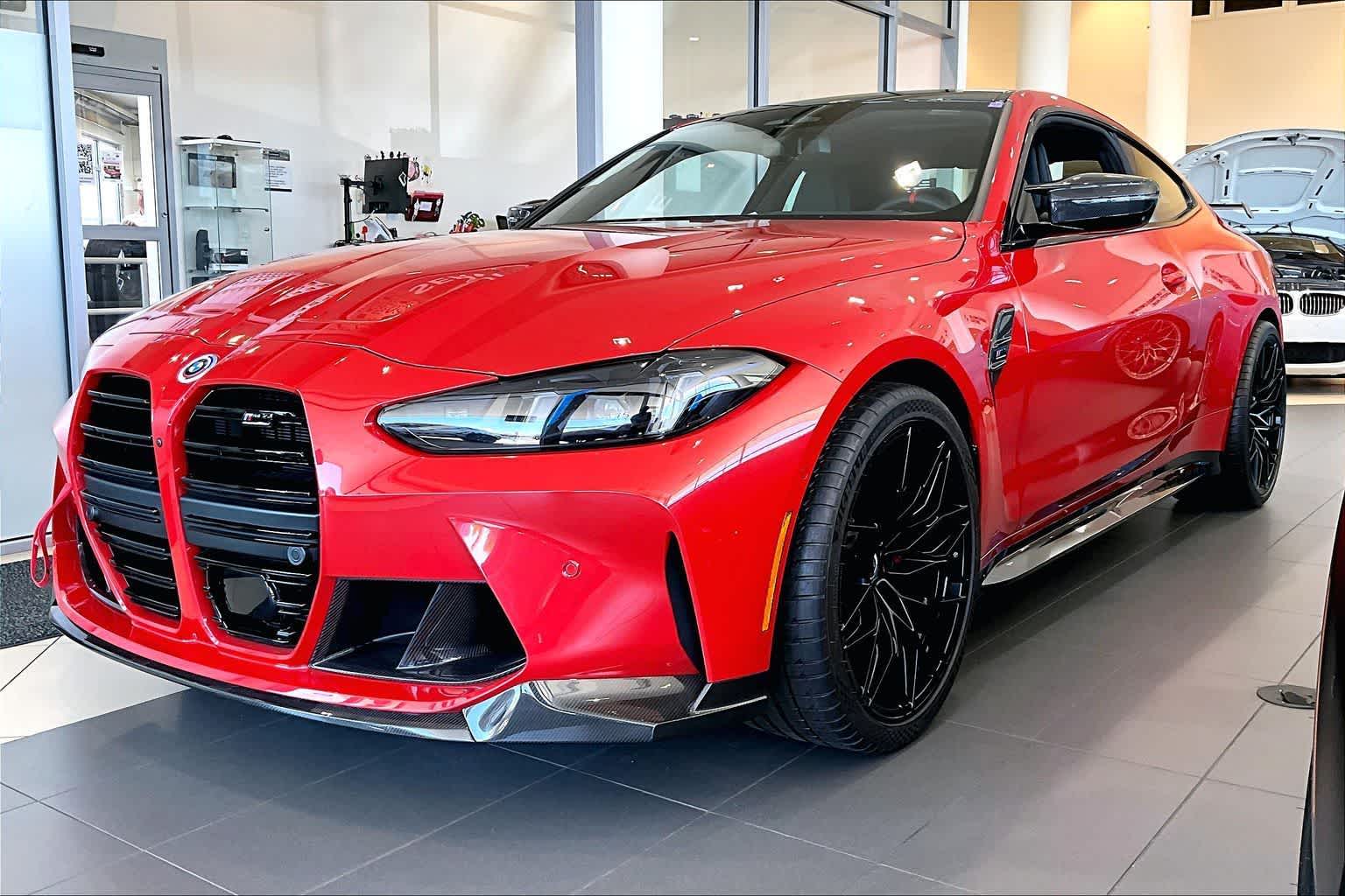 Toronto Red Metallic 2026 BMW M4 Coupe Rear-Wheel Drive 8-Speed Automatic