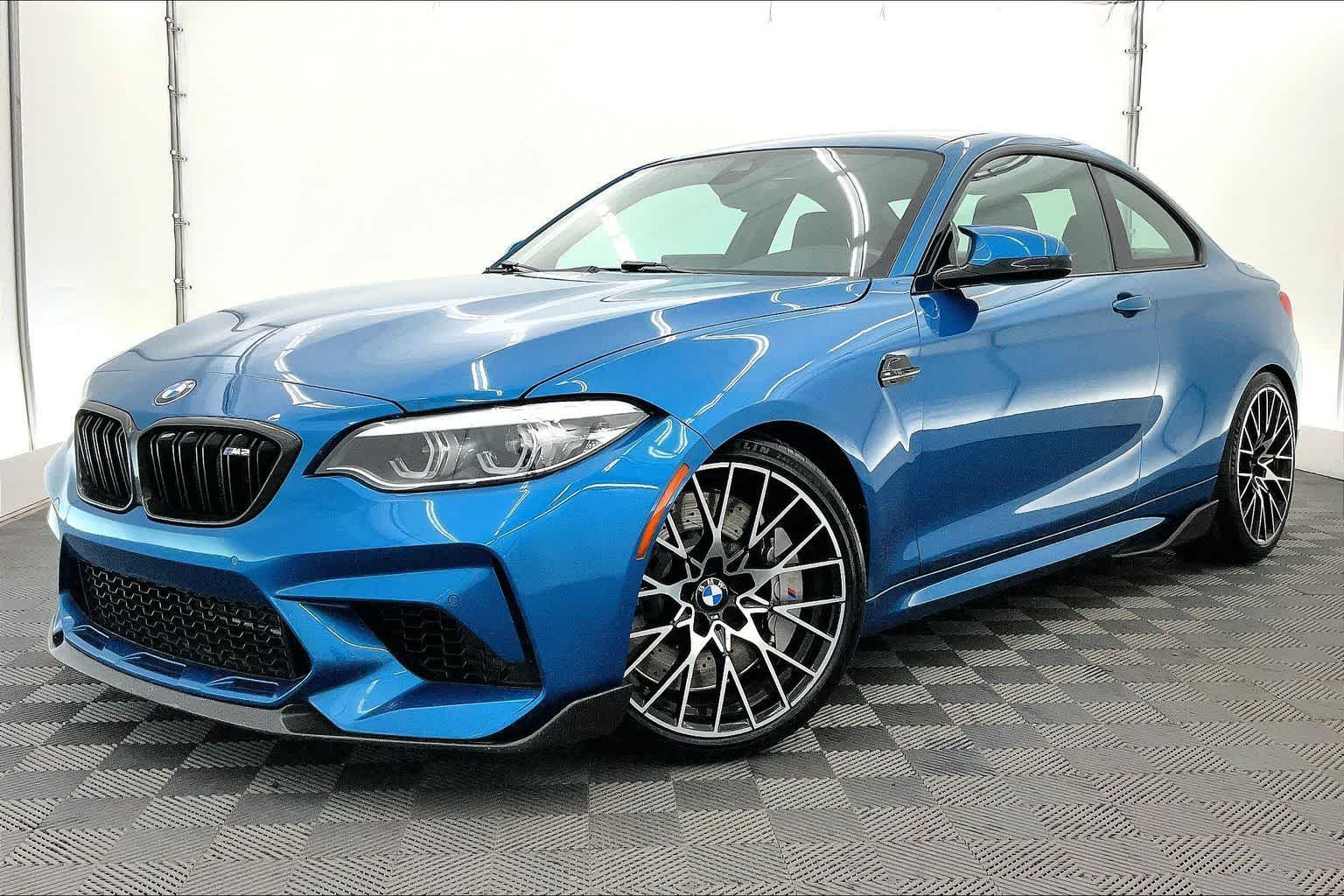 Blue 2019 BMW M2 Coupe Rear-Wheel Drive Automatic