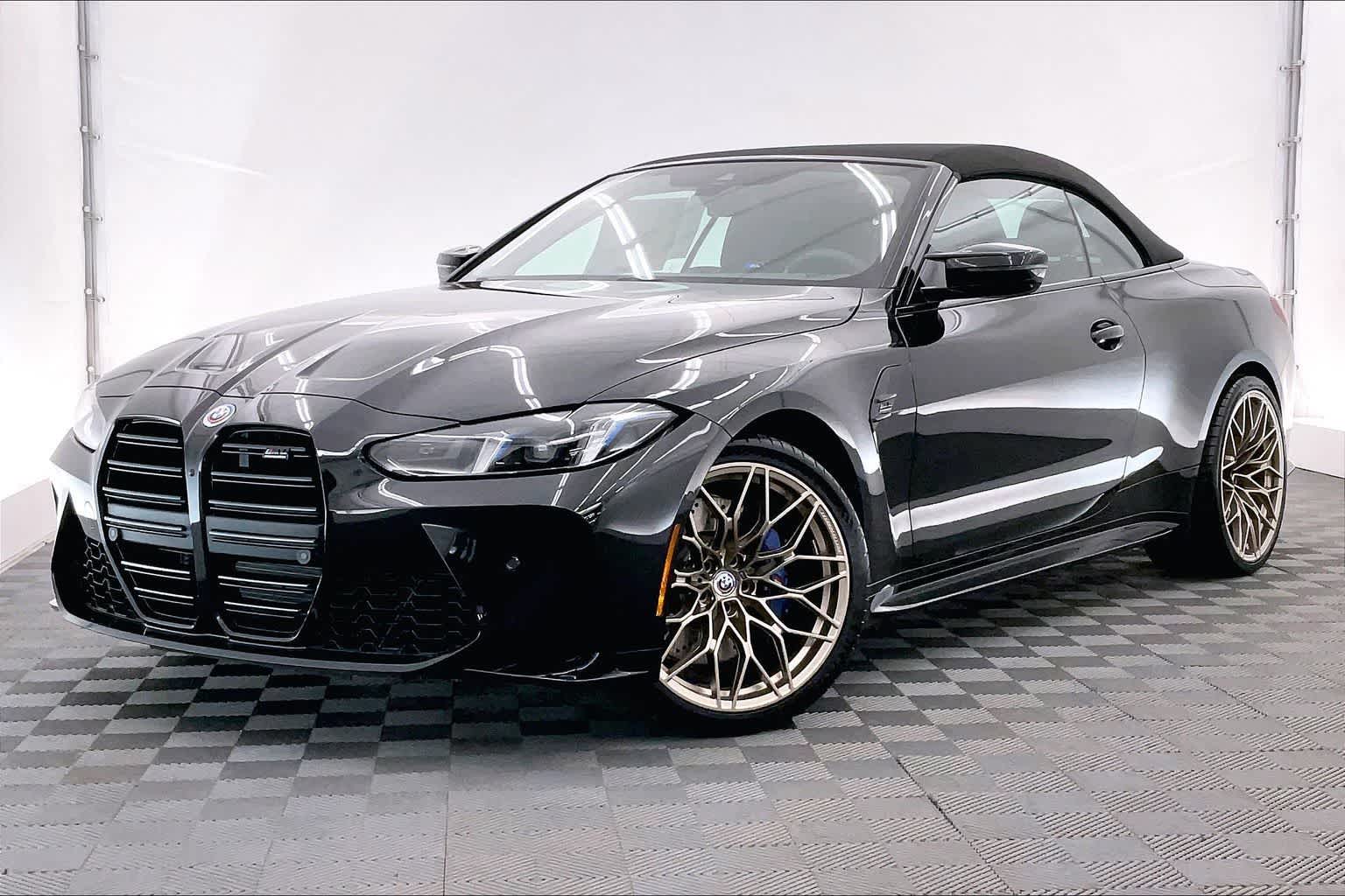 Black Sapphire Metallic 2026 BMW M4 Competition Convertible xDrive Convertible All-Wheel Drive 8-Speed Automatic