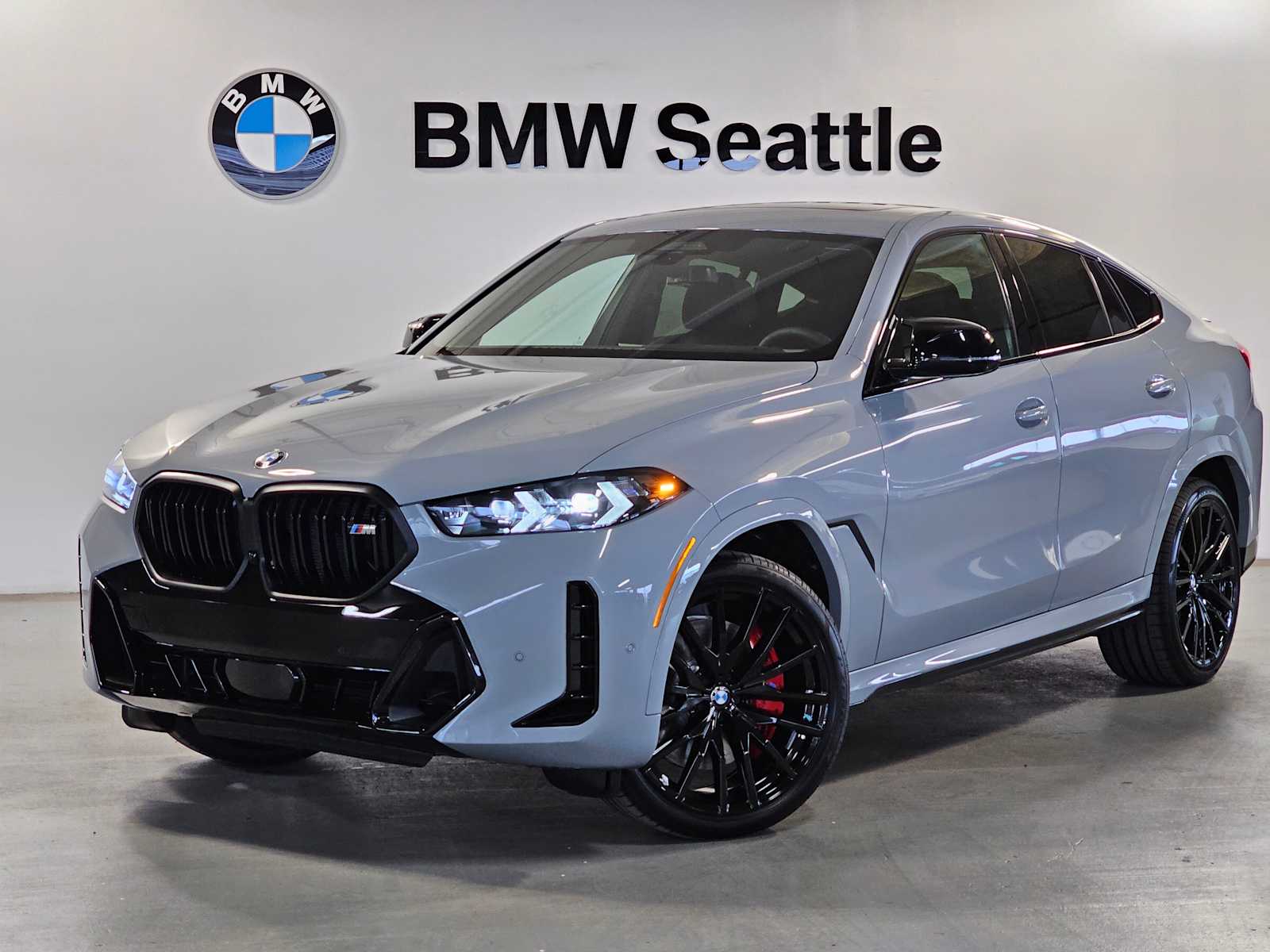 Gray (Brooklyn Grey Metallic) 2026 BMW X6 M60i xDrive SUV / Crossover All-Wheel Drive 8-Speed Automatic