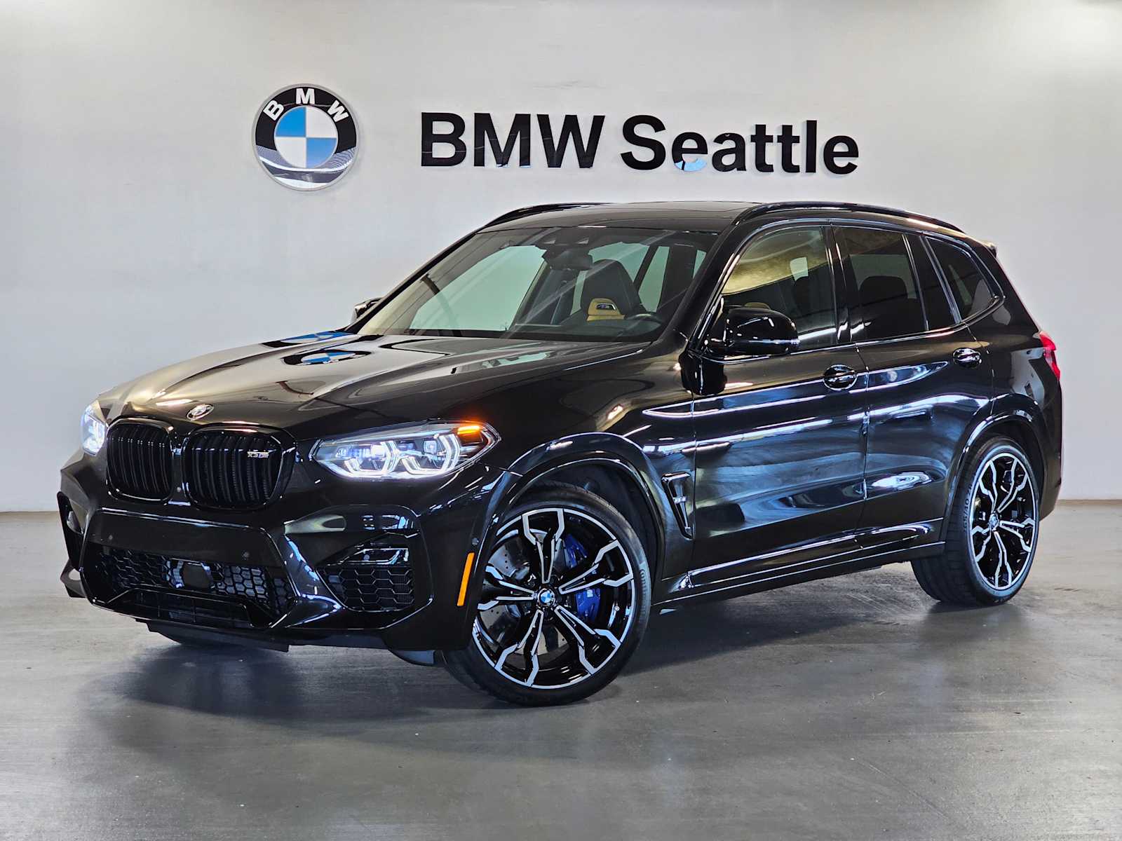 Black Sapphire Metallic 2021 BMW X3 M SUV / Crossover All-Wheel Drive 8-Speed Automatic