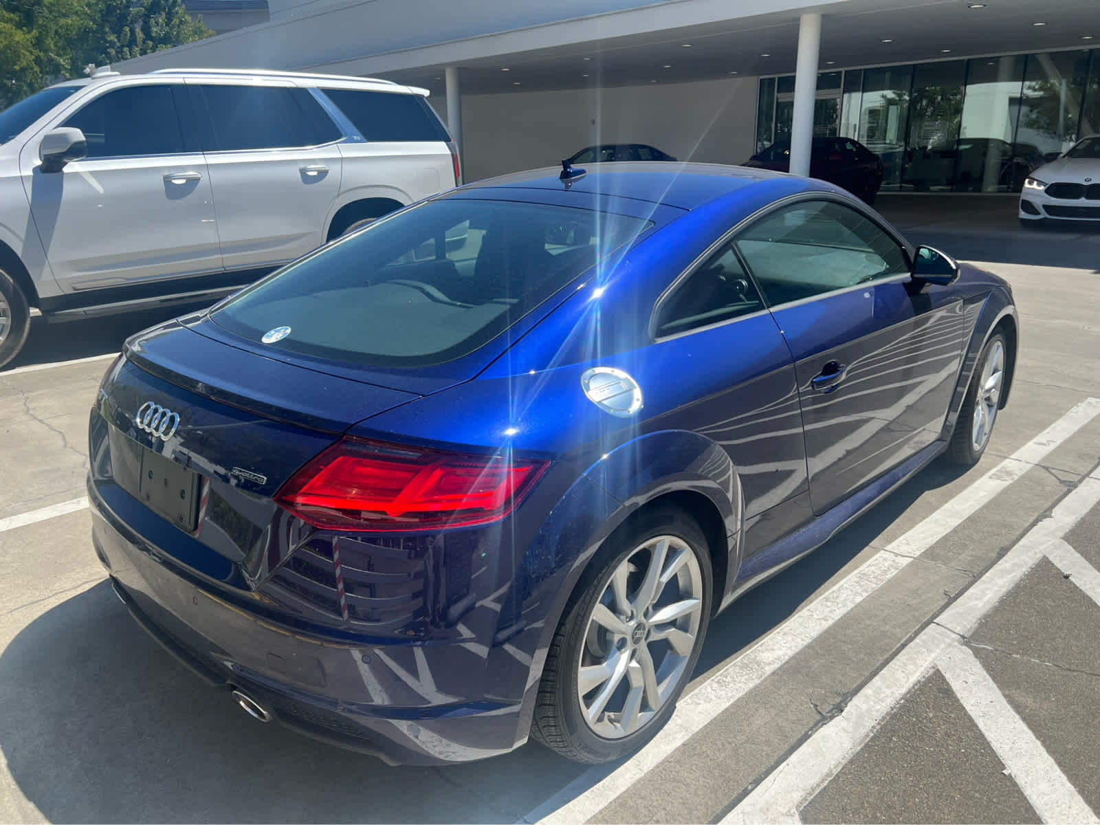 Navarra Blue Metallic 2023 Audi TT Coupe All-Wheel Drive 7-Speed Automatic