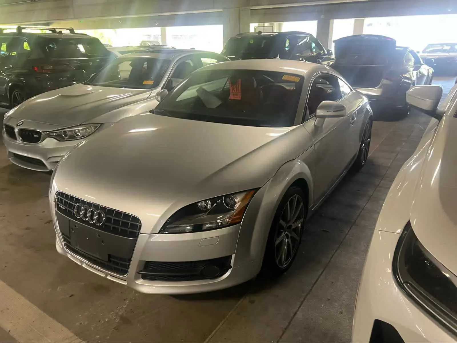 LIGHT SILVER METALLIC 2008 Audi TT Coupe All-Wheel Drive 6-Speed Automatic