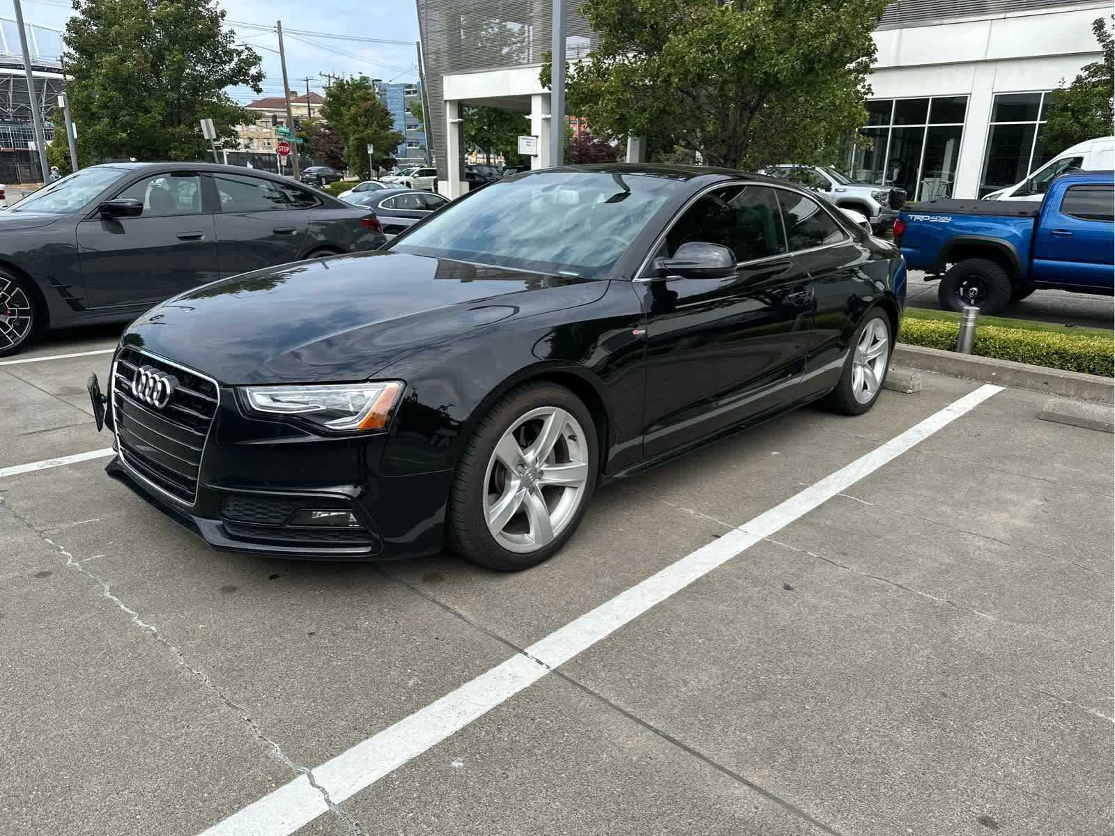 2015 Audi A5 Coupe All-Wheel Drive 6-Speed Manual