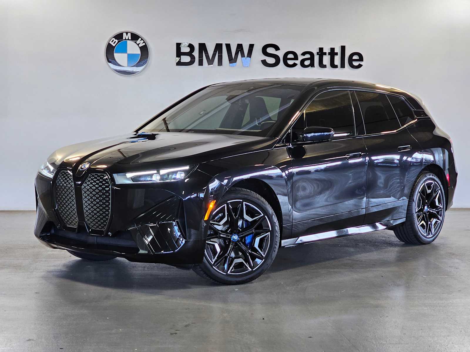 Black Sapphire Metallic 2024 BMW iX SUV / Crossover All-Wheel Drive 1-Speed Automatic