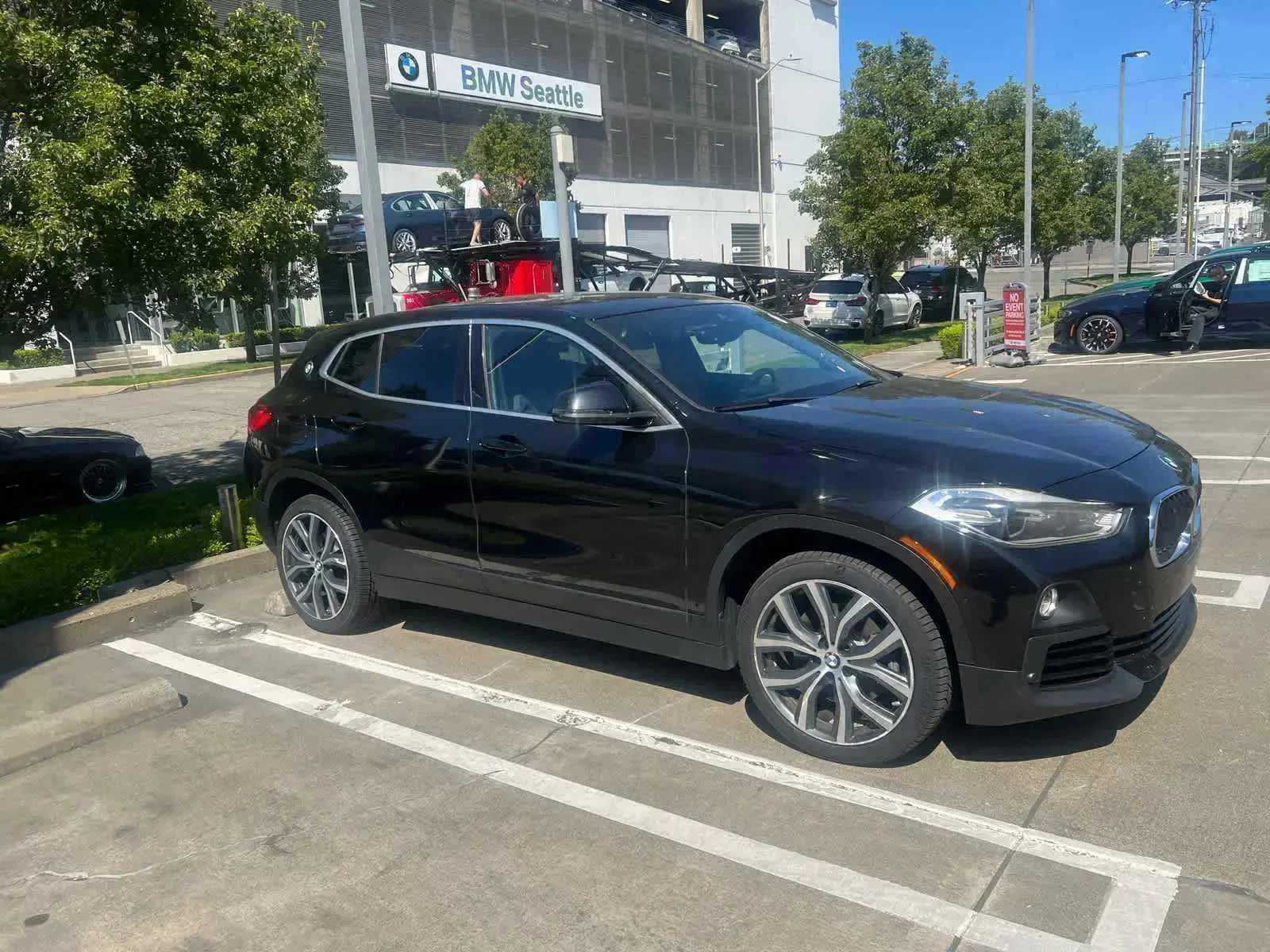 Black Sapphire Metallic 2018 BMW X2 SUV / Crossover All-Wheel Drive 8-Speed Automatic