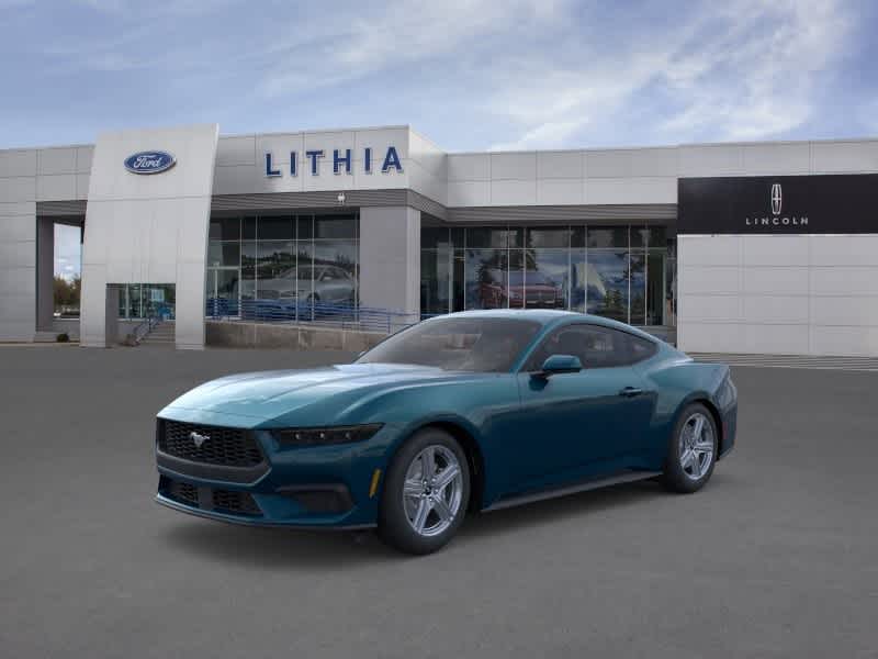 Adriatic Blue Metallic 2026 Ford Mustang Coupe Rear-Wheel Drive Automatic