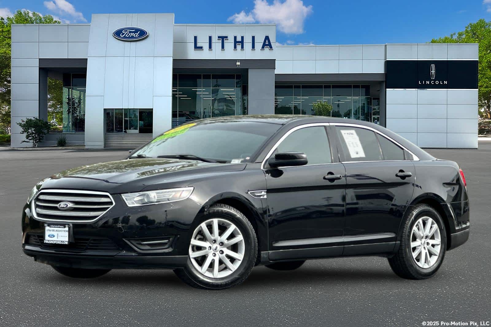 Shadow Black 2016 Ford Taurus SEL Sedan Front-Wheel Drive 6-Speed Automatic