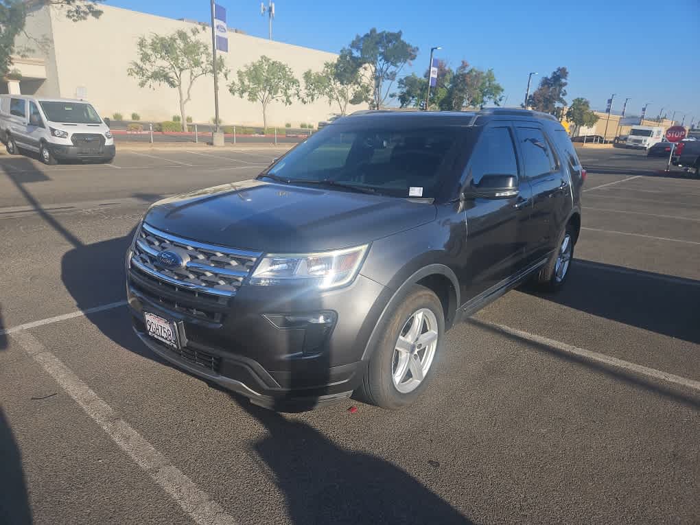 Gray (Magnetic Metallic) 2018 Ford Explorer SUV / Crossover Front-Wheel Drive 6-Speed Automatic