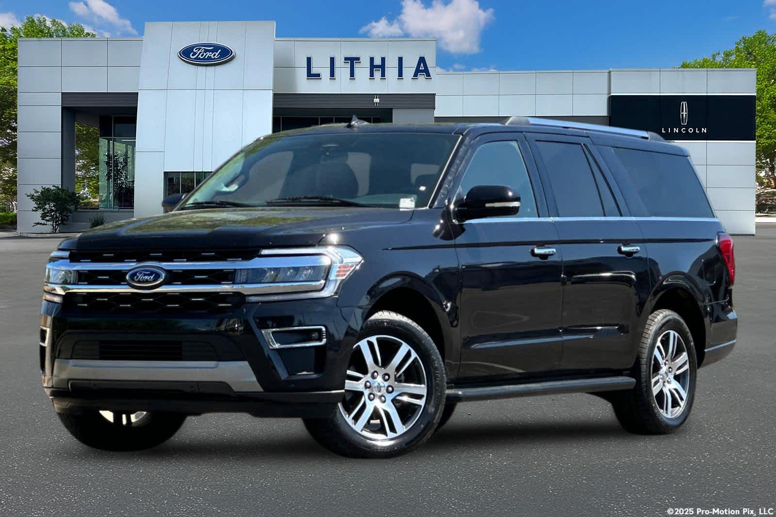 Agate Black Metallic 2024 Ford Expedition MAX Limited RWD SUV / Crossover 4X2 Automatic