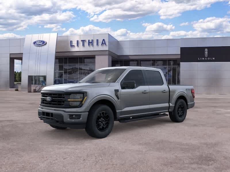 Gray 2026 Ford F-150 Pickup Truck Four-Wheel Drive Automatic