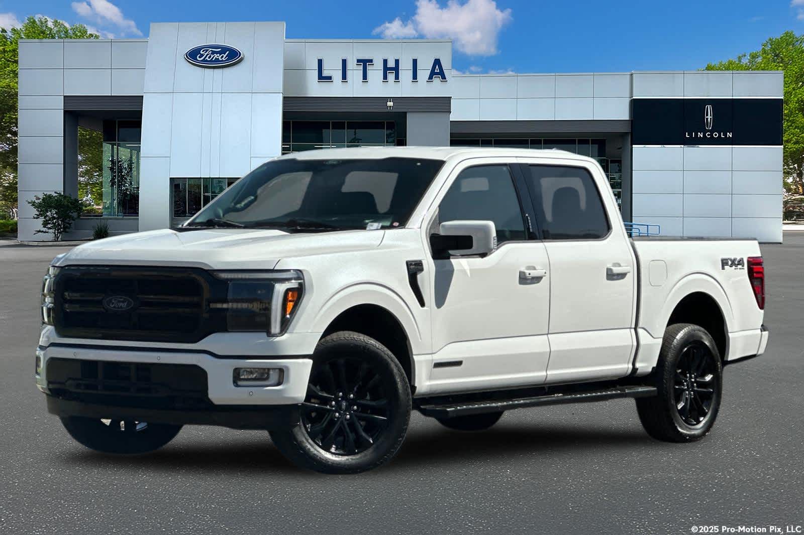 Star White Metallic Tri-Coat 2024 Ford F-150 Pickup Truck Four-Wheel Drive Automatic
