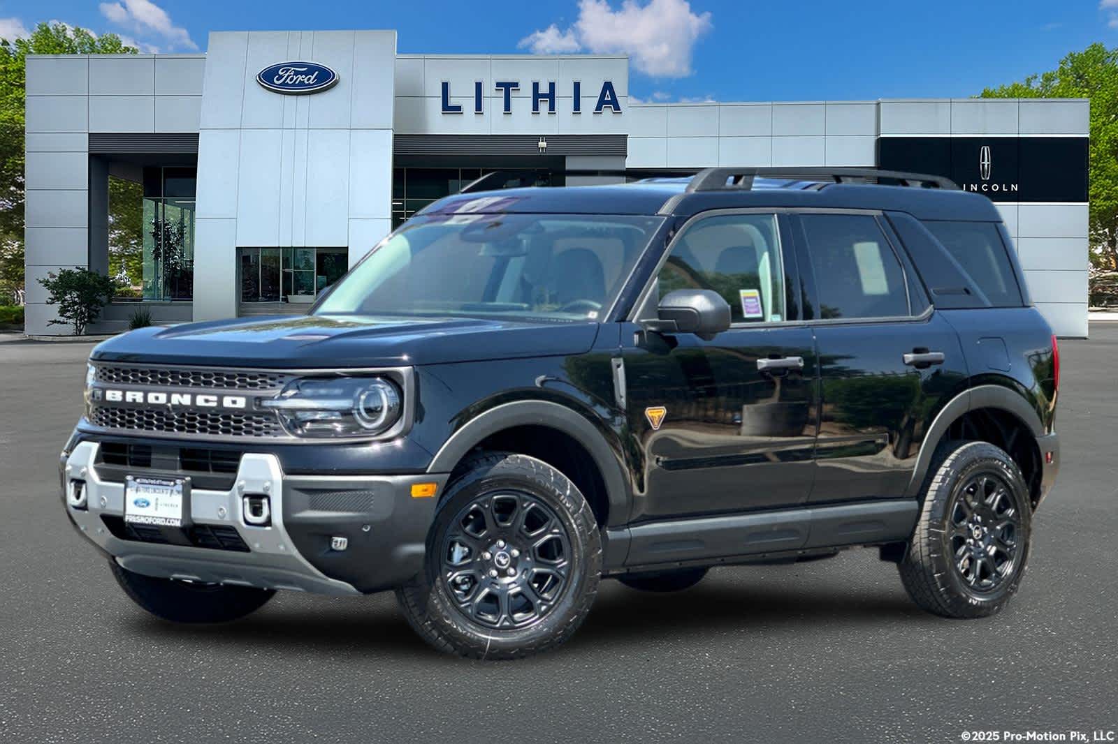 Black 2025 Ford Bronco Sport Badlands AWD SUV / Crossover All-Wheel Drive 8-Speed Automatic