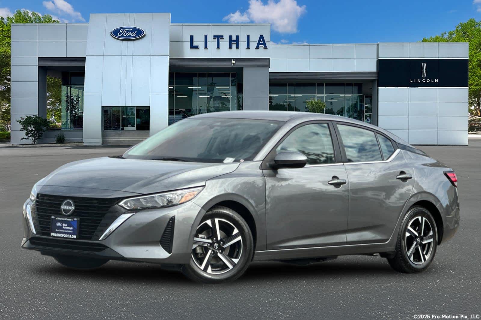 Gray (Gun Metallic) 2024 Nissan Sentra Sedan Front-Wheel Drive Continuously Variable Transmission