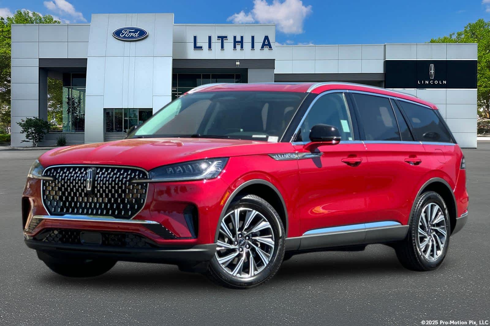 Red Carpet Metallic Tinted Clearcoat 2026 Lincoln Aviator Premiere AWD SUV / Crossover All-Wheel Drive Automatic