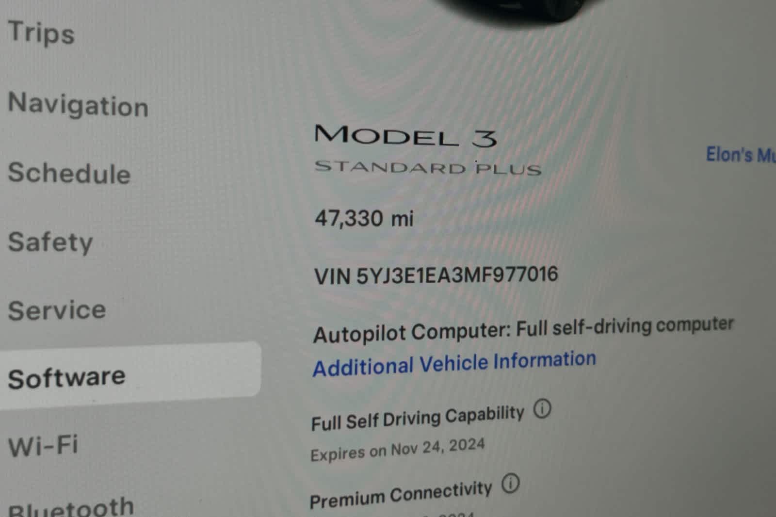 2021 Tesla Model 3 Standard Range Plus 25