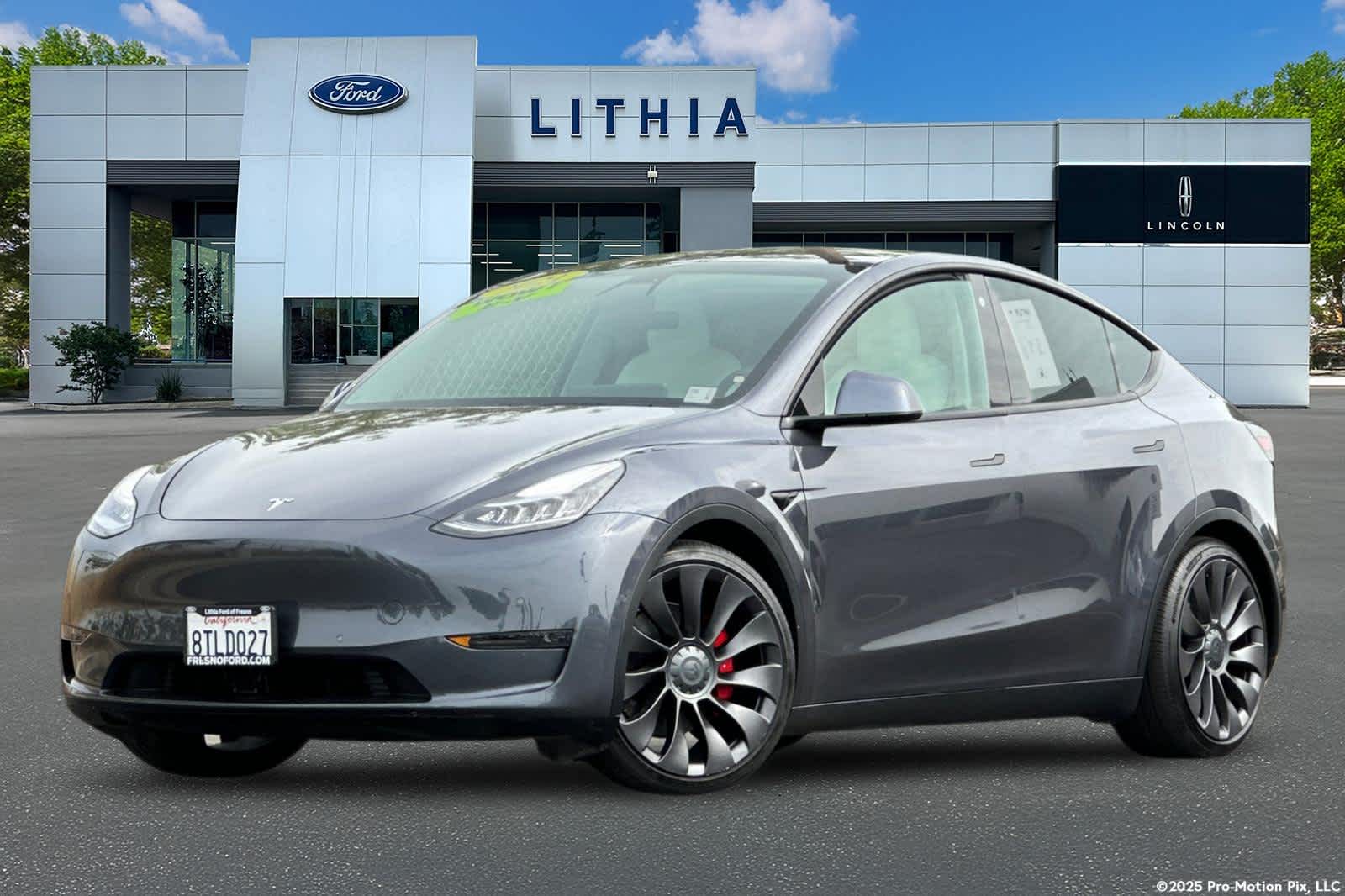 White 2021 Tesla Model Y Performance AWD SUV / Crossover All-Wheel Drive 1-Speed Automatic