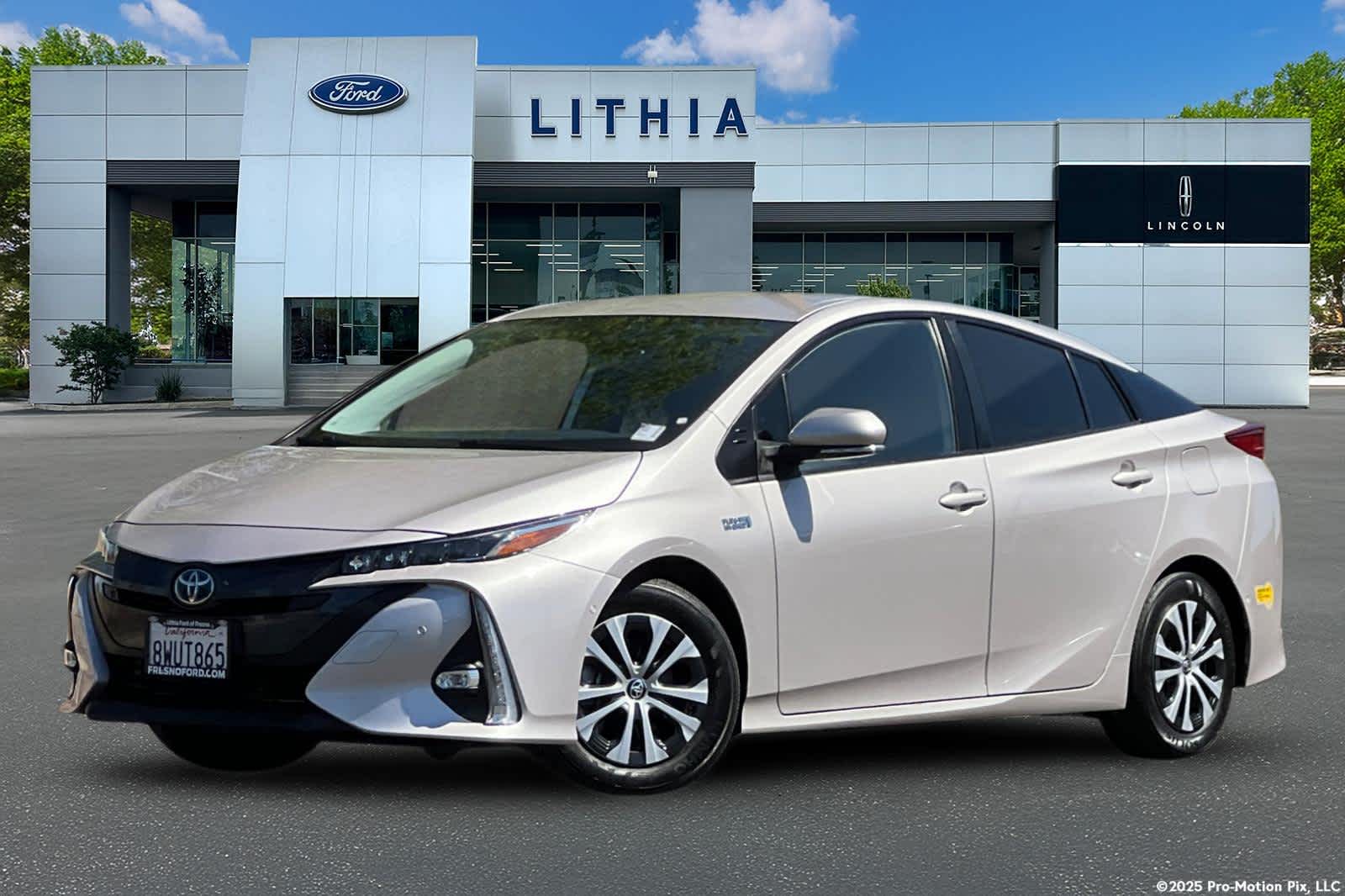 Titanium Glow 2021 Toyota Prius Prime Limited FWD Hatchback Front-Wheel Drive Continuously Variable Transmission