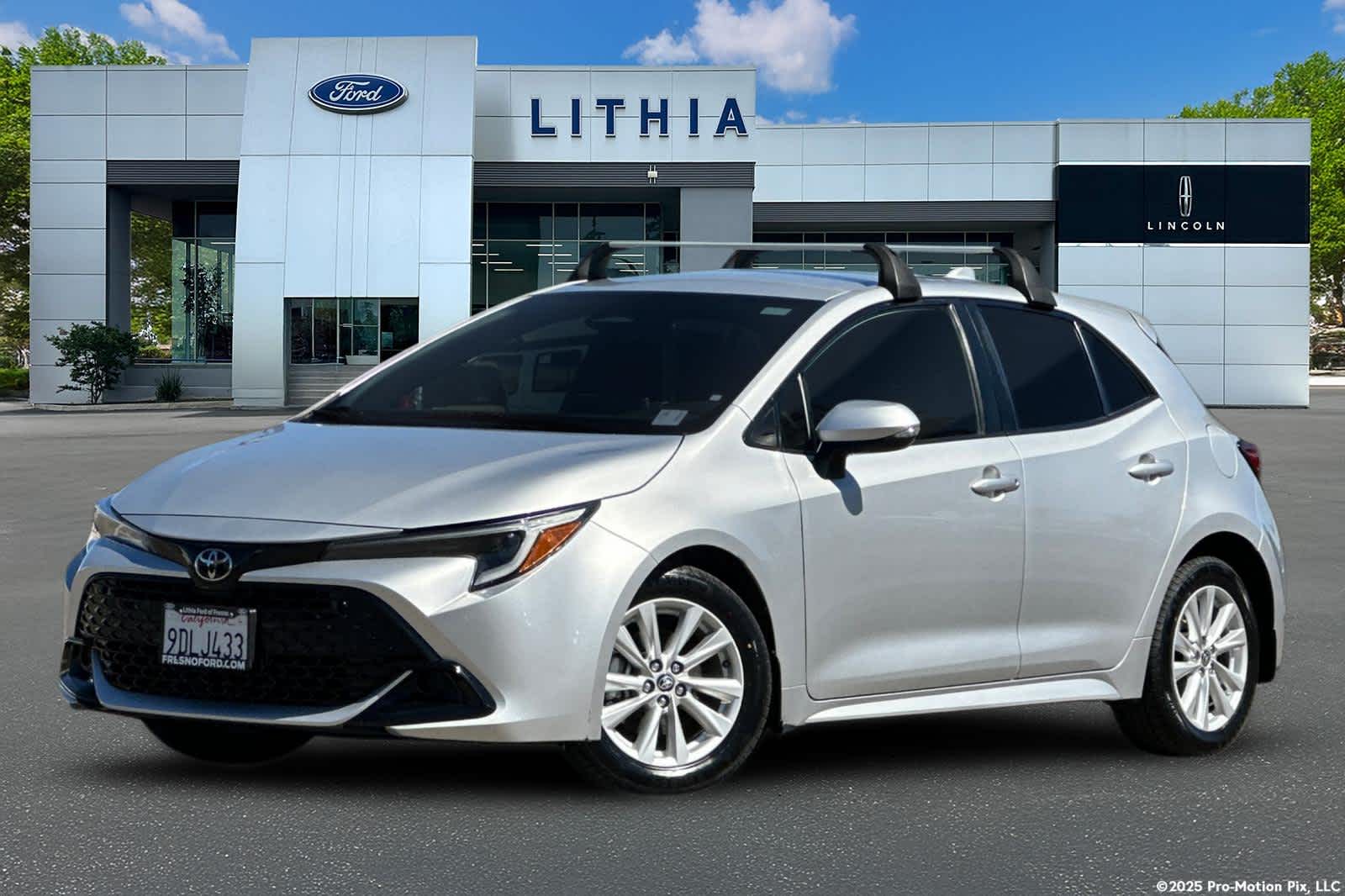 Classic Silver Metallic 2023 Toyota Corolla Hatchback Hatchback Front-Wheel Drive Continuously Variable Transmission