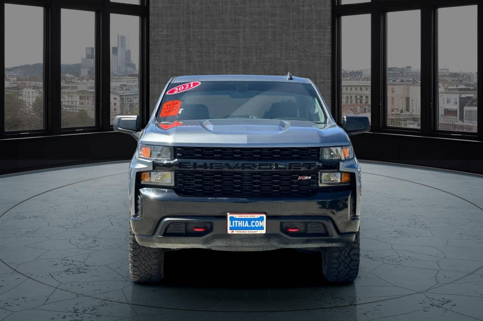 Used 2021 Chevrolet Silverado 1500 Custom Trail Boss Used 2021 Chevrolet Silverado 1500 Custom Trail Boss