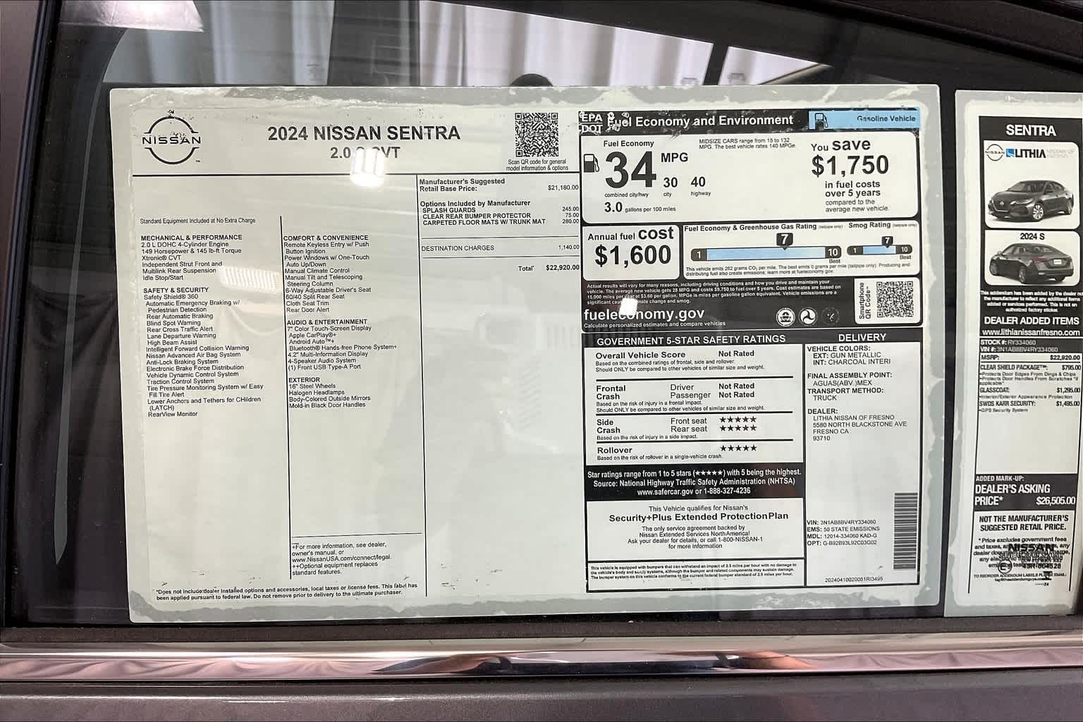 2024 Nissan Sentra S 30