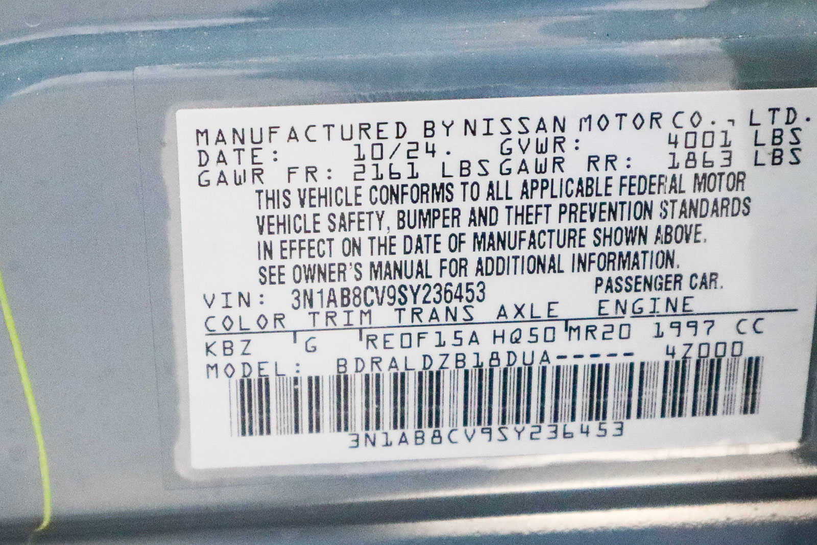 2025 Nissan Sentra SV 28