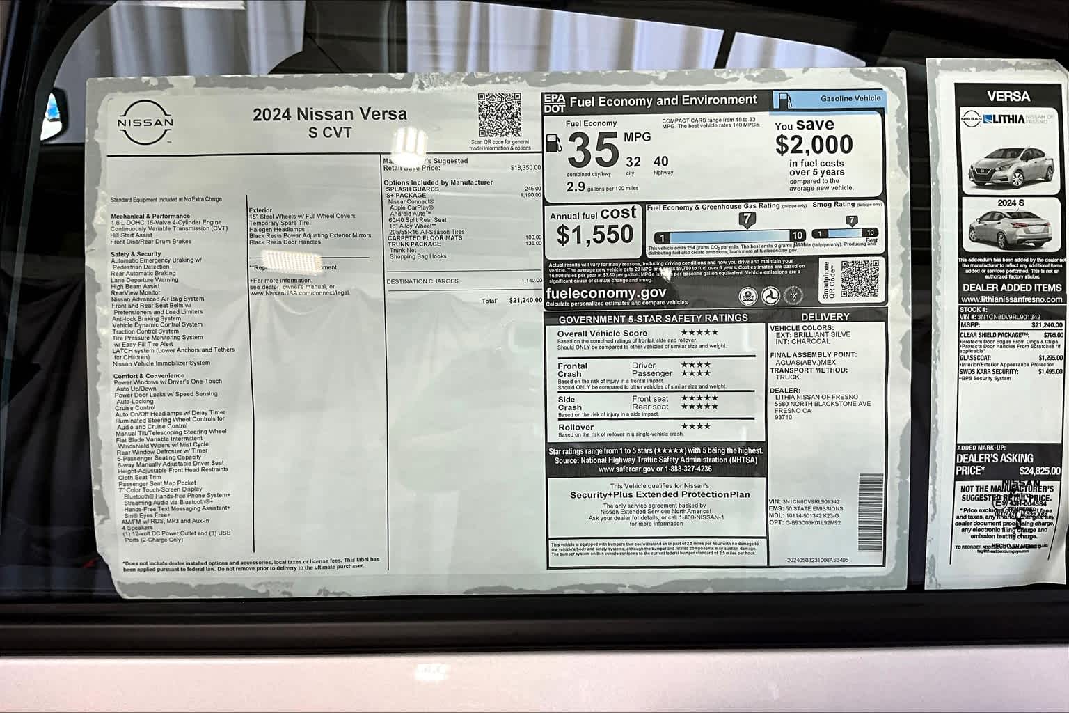 2024 Nissan Versa S 26