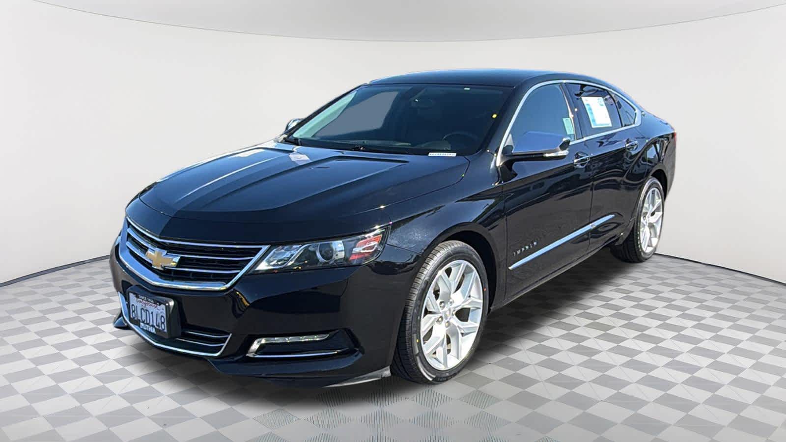 Black 2019 Chevrolet Impala Sedan Front-Wheel Drive 6-Speed Automatic