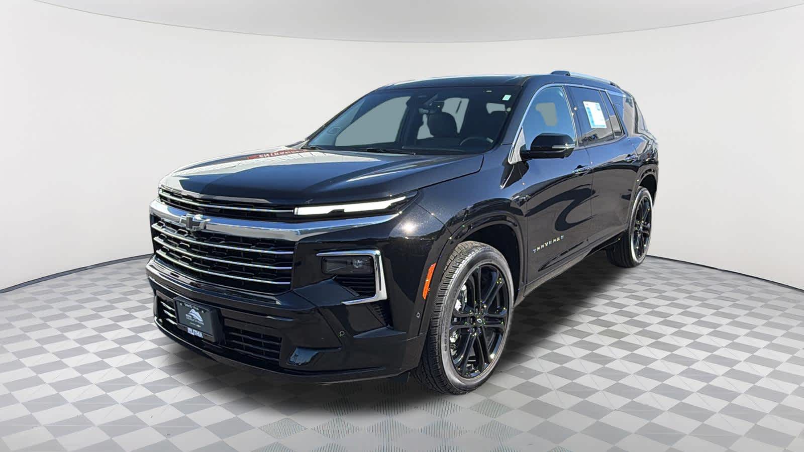 Mosaic Black Metallic 2025 Chevrolet Traverse SUV / Crossover Four-Wheel Drive 8-Speed Automatic