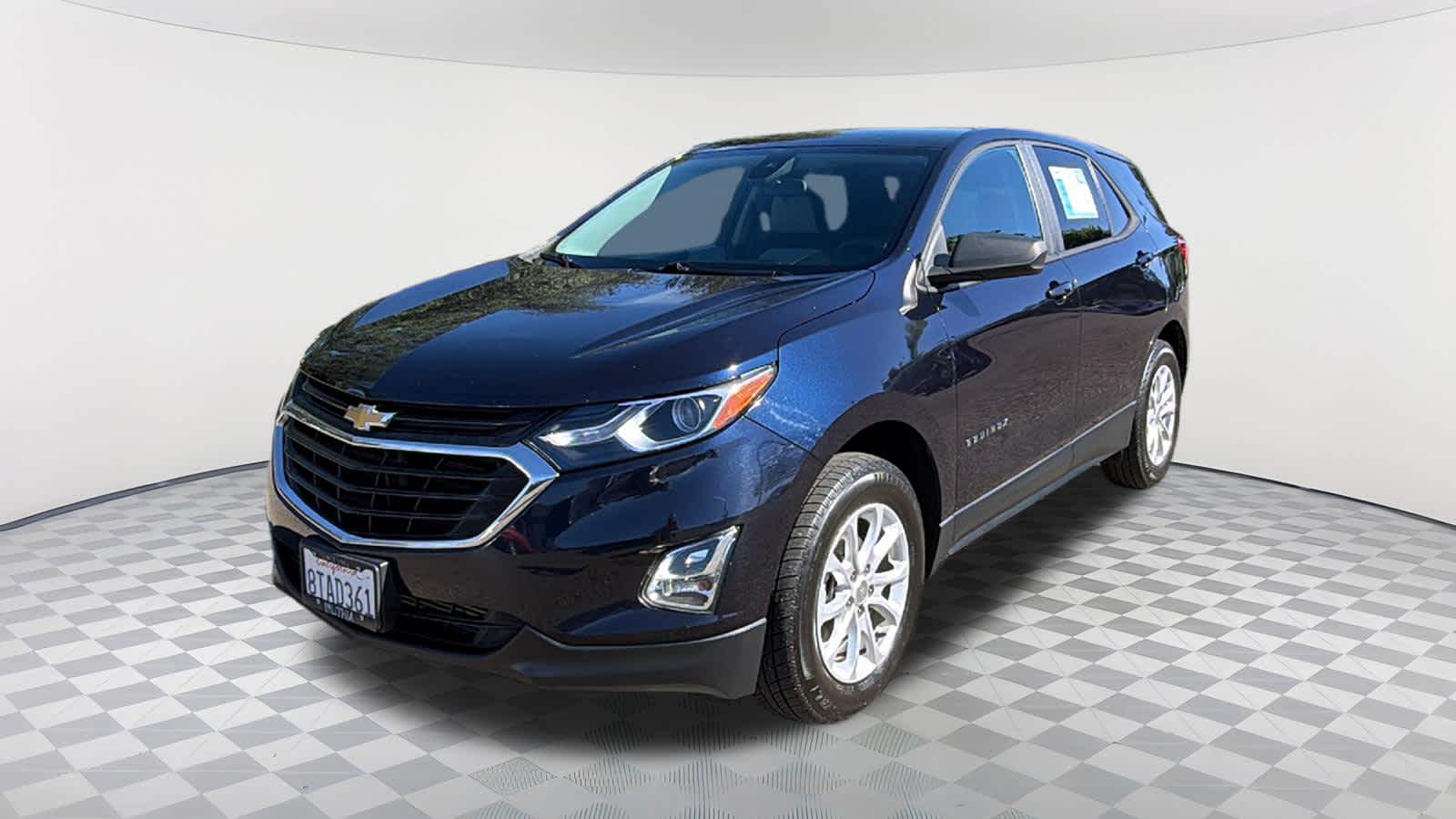Midnight Blue Metallic 2020 Chevrolet Equinox 1.5T LS AWD SUV / Crossover Four-Wheel Drive Automatic