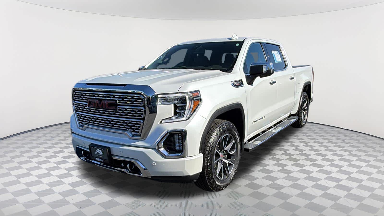White Frost Tricoat 2021 GMC Sierra 1500 Pickup Truck Four-Wheel Drive Automatic