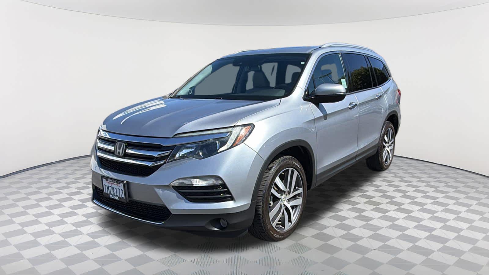 Silver 2016 Honda Pilot SUV / Crossover All-Wheel Drive 9-Speed Automatic