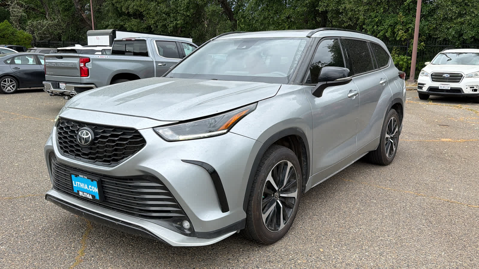 Celestial Silver Metallic 2022 Toyota Highlander XSE AWD SUV / Crossover All-Wheel Drive 8-Speed Automatic