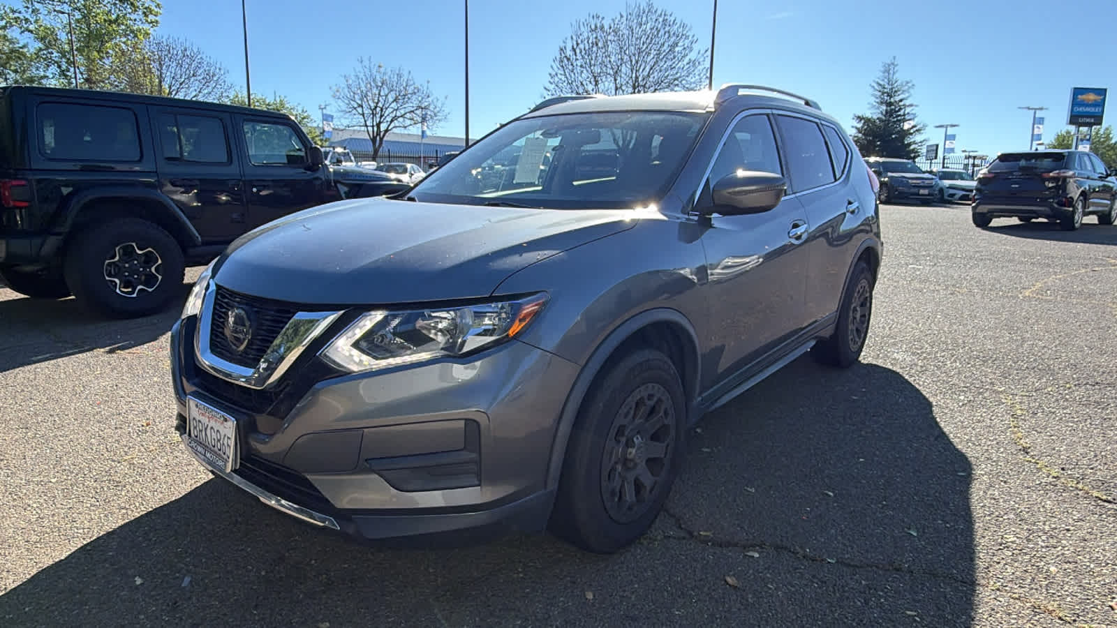 Gray (Gun Metallic) 2020 Nissan Rogue SV AWD SUV / Crossover All-Wheel Drive Continuously Variable Transmission