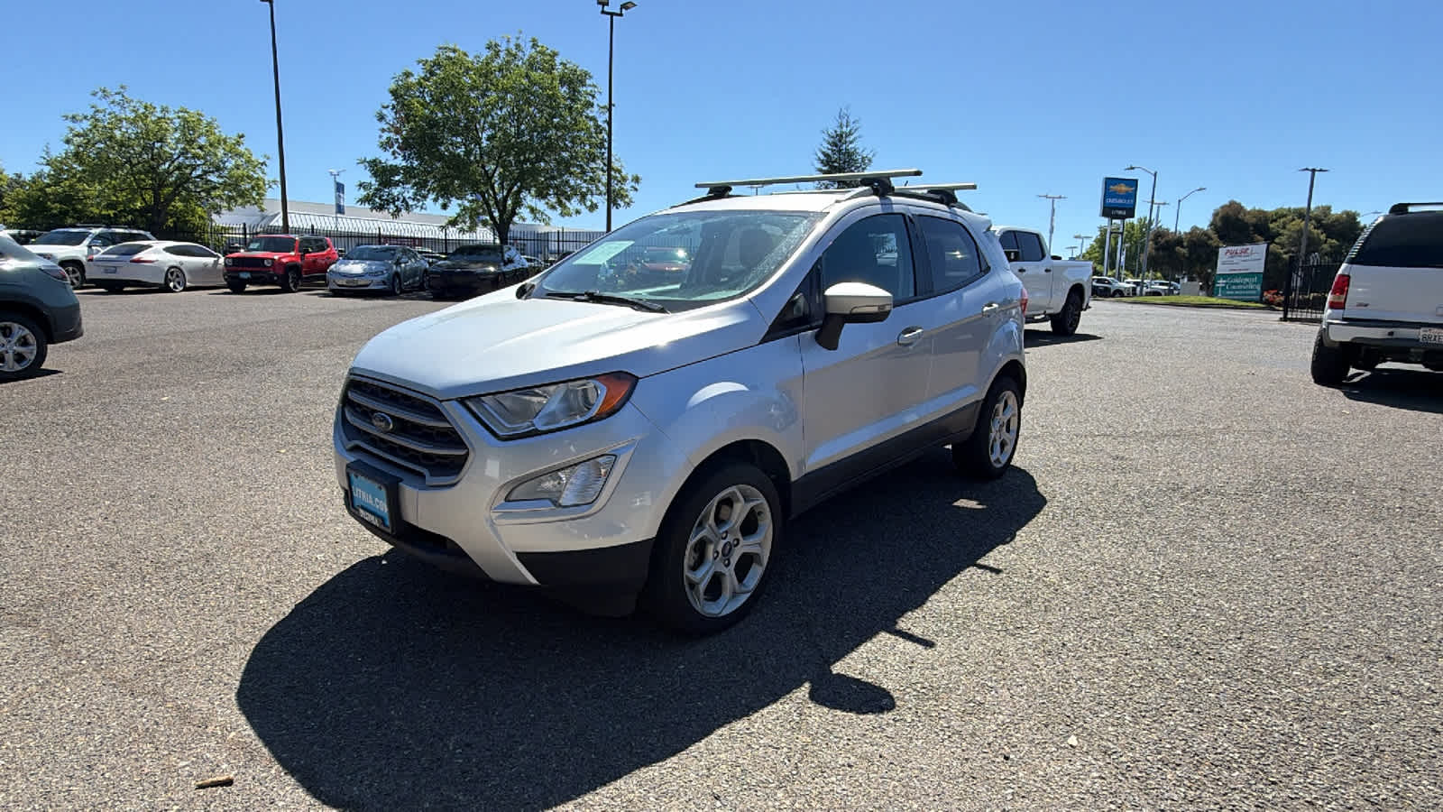 Moondust Silver Metallic 2021 Ford EcoSport SUV / Crossover All-Wheel Drive 6-Speed Automatic