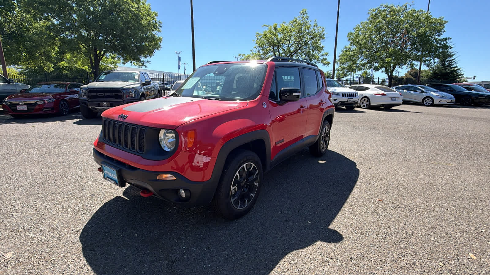 Colorado Red Clearcoat 2023 Jeep Renegade SUV / Crossover Four-Wheel Drive 9-Speed Automatic