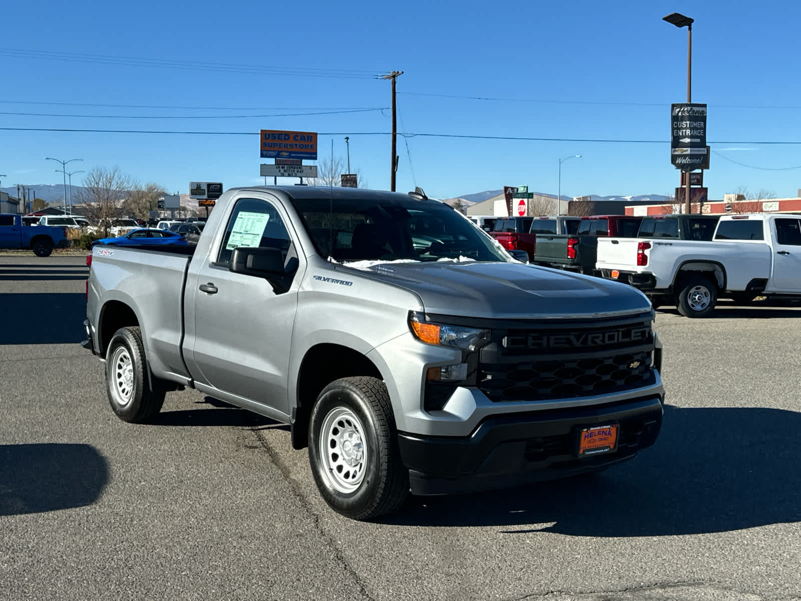 2025 Chevrolet Silverado 1500 Work Truck 4WD Reg Cab 126 12