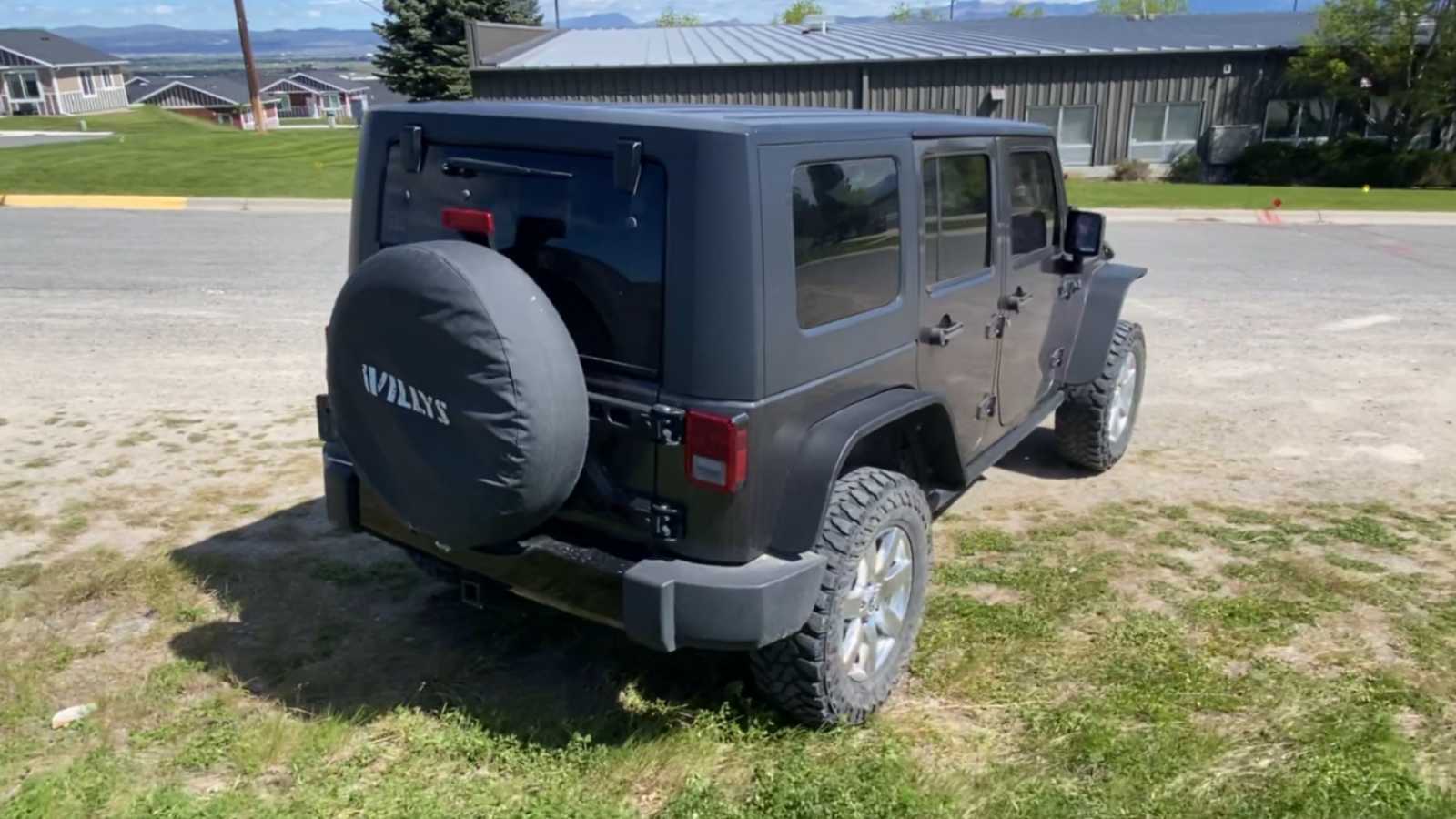 2014 Jeep Wrangler Unlimited Willys Wheeler 8