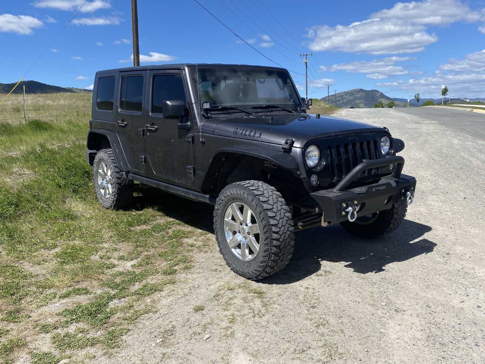 2014 Jeep Wrangler Unlimited Willys Wheeler 17