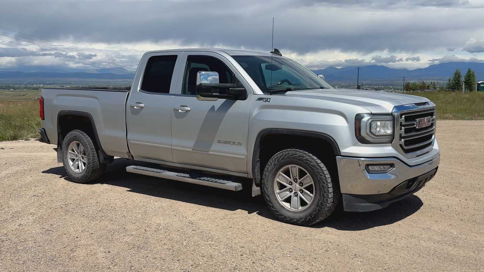 Quicksilver Metallic 2016 GMC Sierra 1500 Pickup Truck Four-Wheel Drive 6-Speed Automatic