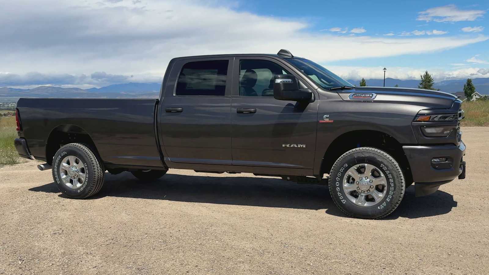 Gray (Granite Crystal Metallic Clearcoat) 2026 RAM 2500 Pickup Truck Four-Wheel Drive 8-Speed Automatic