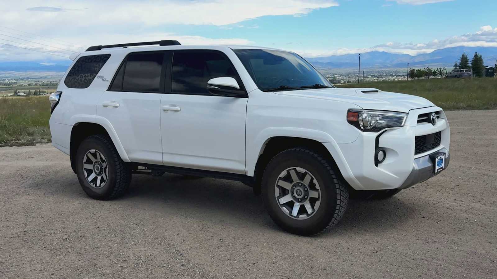 Super White 2020 Toyota 4Runner SUV / Crossover Four-Wheel Drive 5-Speed Automatic