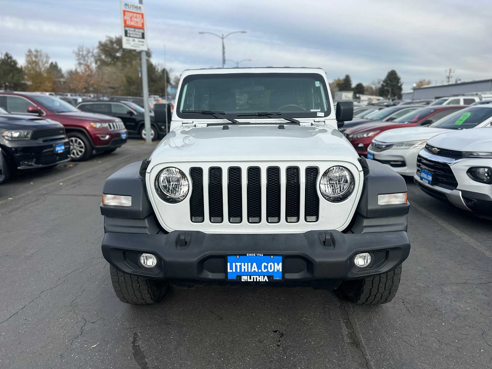 Used 2019 Jeep Wrangler Unlimited Altitude with VIN 1C4HJXDG6KW623140 for sale in Billings, MT