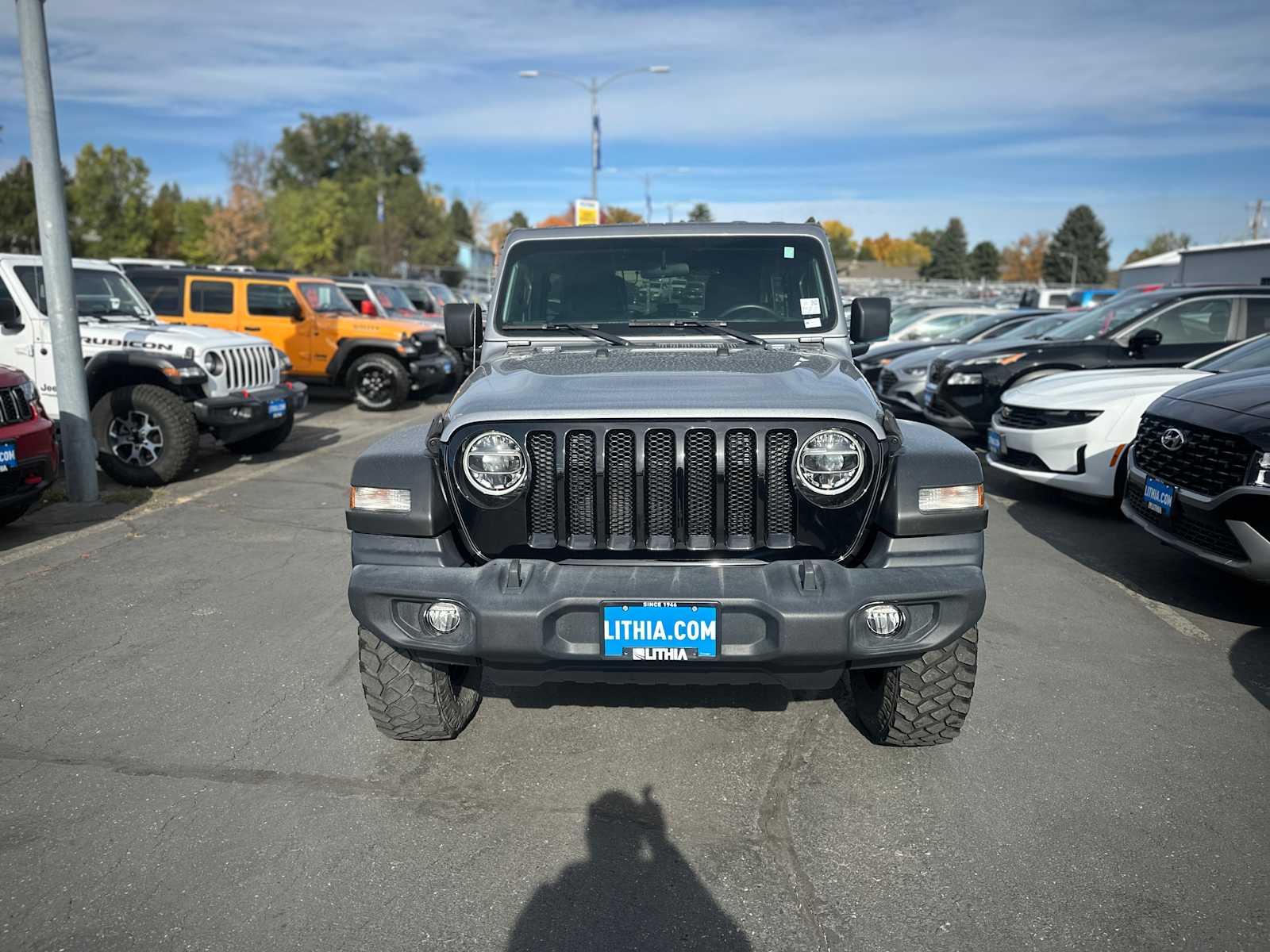 Used 2020 Jeep Wrangler Unlimited Willys with VIN 1C4HJXDN0LW170147 for sale in Billings, MT