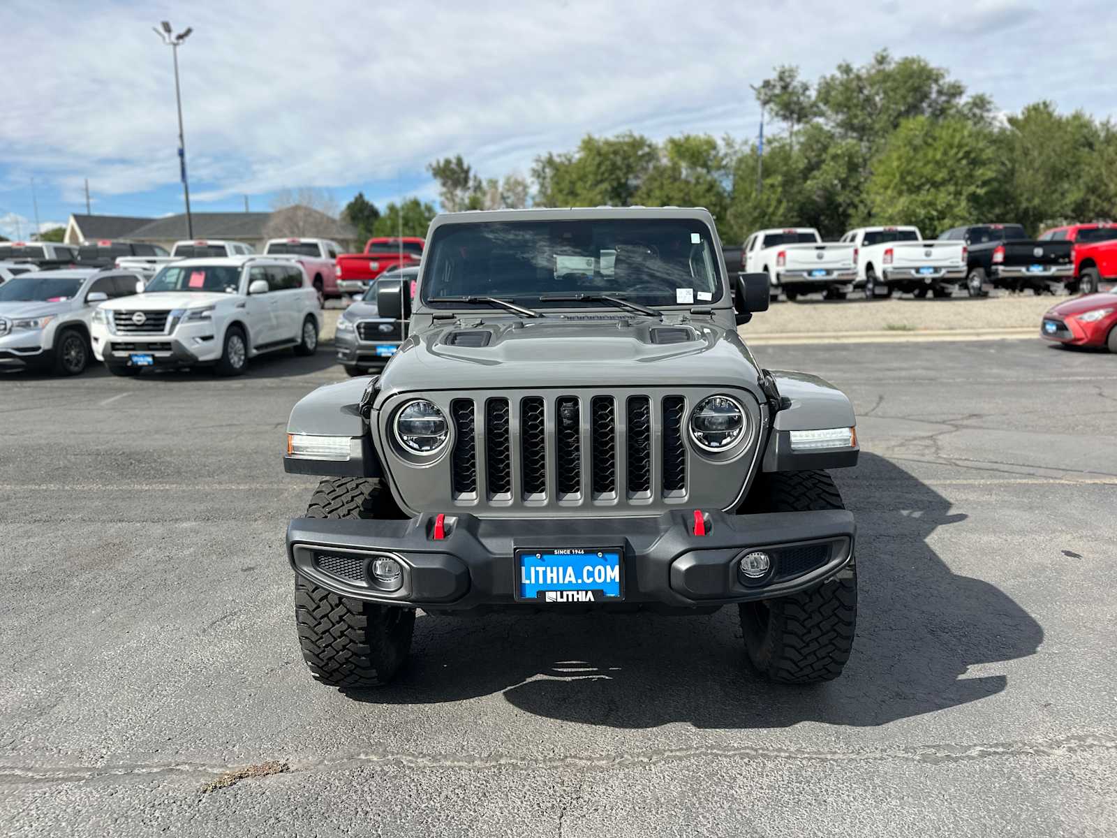 Used 2021 Jeep Gladiator Rubicon with VIN 1C6JJTBG6ML555950 for sale in Billings, MT