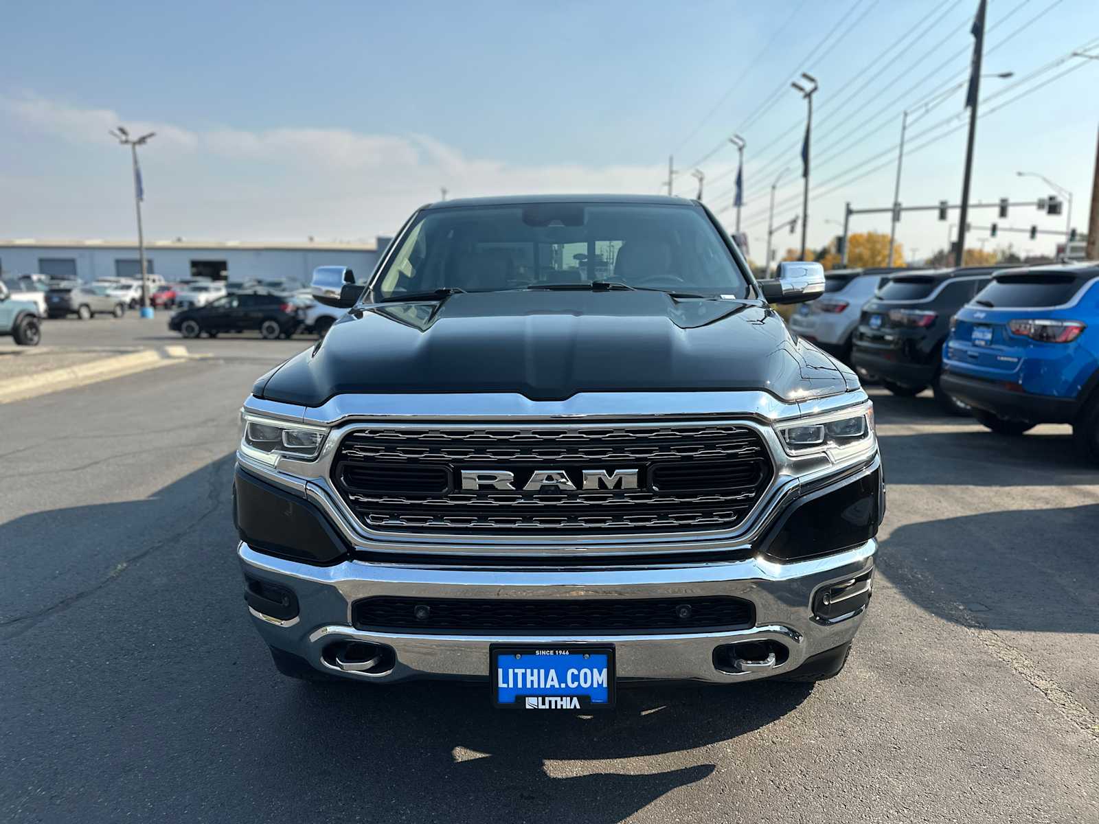 Used 2019 RAM Ram 1500 Pickup Limited with VIN 1C6SRFPT6KN786689 for sale in Billings, MT