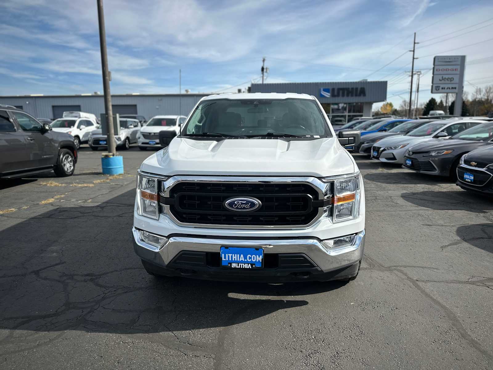 Used 2022 Ford F-150 XLT with VIN 1FTFW1E88NKD45723 for sale in Billings, MT