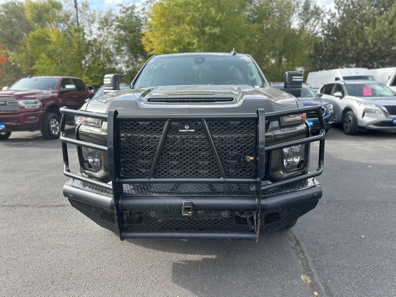 Used 2022 Chevrolet Silverado 2500HD Custom with VIN 1GC4YME77NF336918 for sale in Billings, MT