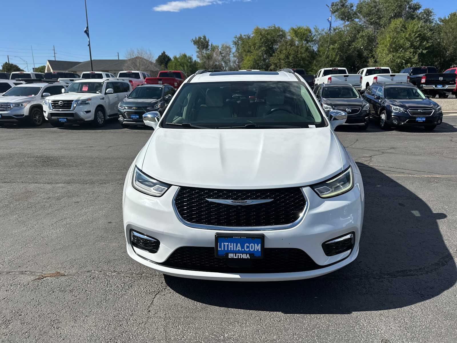 Used 2021 Chrysler Pacifica Limited with VIN 2C4RC3GG5MR606263 for sale in Billings, MT