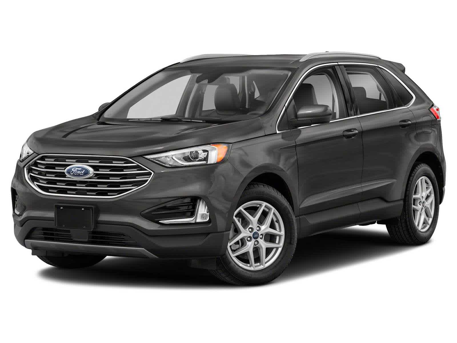 Carbonized Gray Metallic 2022 Ford Edge SEL AWD SUV / Crossover All-Wheel Drive 8-Speed Automatic